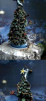 Evil Christmas tree - painted version by Nym