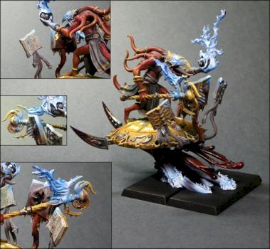 Herald of Tzeentch by Yaum