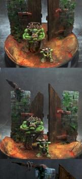 Ork Boss -Games Day Limited Edition Model by ruben2navega