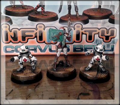 Scar_hand Painting - Infinity Nomads 'Dactari' by Nazroth by Nazroth