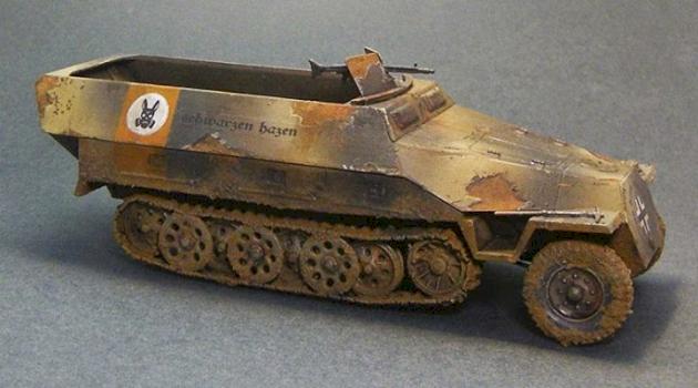 WWII German halftrack by Yaum