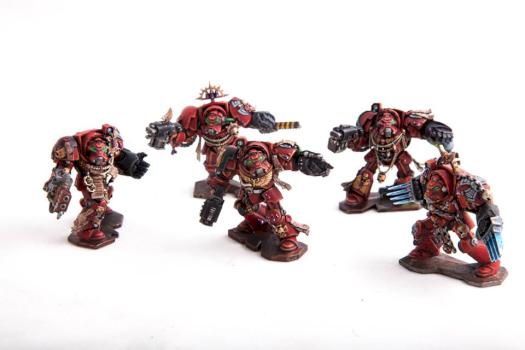 Blood Angel Terminators (Space Hulk) by pdxtorque