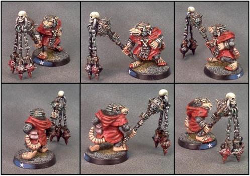 Fezglitch the Skaven Fanatic! by Lou Rollins