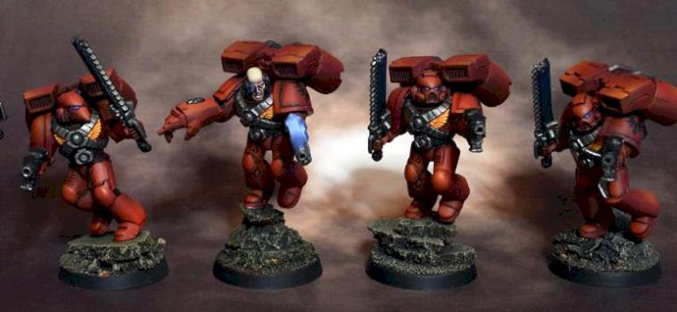 Blood Angels Assault Squad by Cliff1995