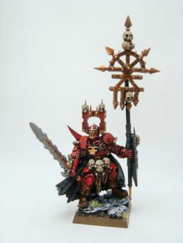 Chaos Khorne Standard Bearer by AlexG