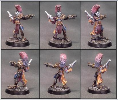 Eldar Harlequin by Lou Rollins