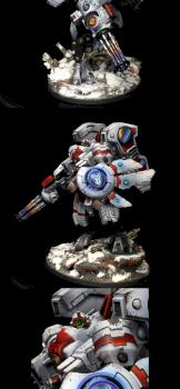 TAU XV104 RIPTIDE BATTLESUIT by Savagemind666