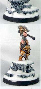 Female Dwarf Warrior from Chainmail by The Artisan