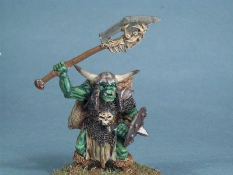 Orc with Warlord Axe by Cerridwyn1st