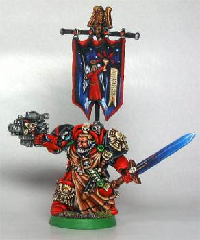 Brother Captain Lutio of the Blood Angels by Fenran