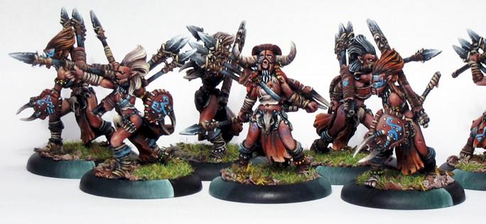 Hordes Circle Orboros Tharn Bloodtrackers by Bu2