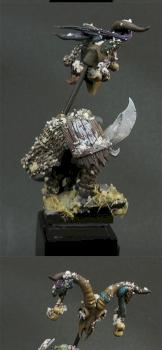 Ork Warboss - Silver- GD Spain 2010 by SpFenix