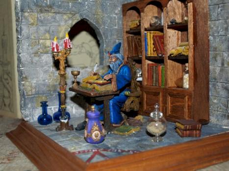 wizard laboratory by krock