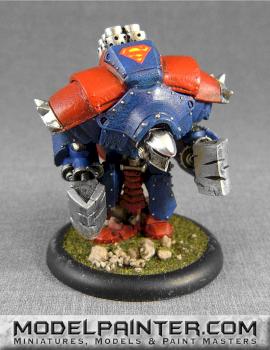 JLA Superman Warjack by ModelPainter