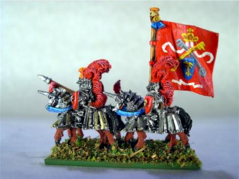 Warmaster 10mm Empire Knights by Jeff Hobbs