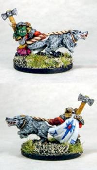 Warmaster Orc Hero Eza Ardnut (10mm Scale) by War Griffon