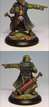 Korg Brakker: Orc Mercenary by SJB