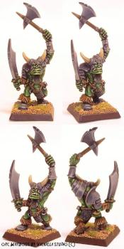 Orc warboss by Sigurd