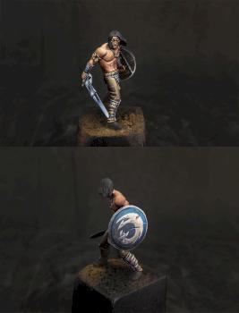 Aran the barbarian by PintorDeMiniaturas