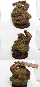 Ultraforge Great Unclean One / Greater Plague Demon by wiiffler