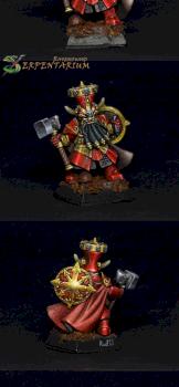 Le Nain Rouge (a chaos dwarf Belegar) by ravenswood