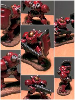 Starcraft Marines - Red by funkimonkee