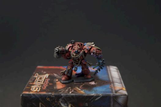 Space Hulk Blood Angel Goriel by languin