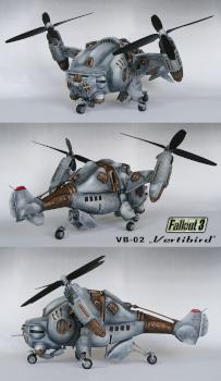 Fallout3 - Vertibird by DELTADOG