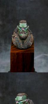 Orc Bust Ragnok - FER Miniatures by megazord_man