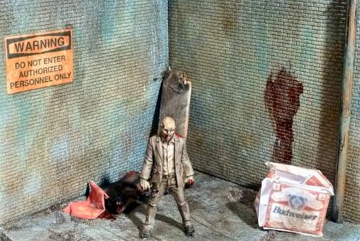 Zombicide zombie vignette by tkdtony