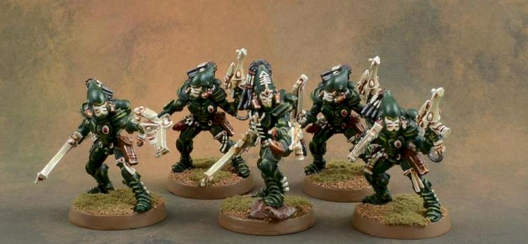 Striking Scorpion squad, Eldar by BigBeefyProductions