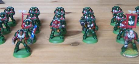 Dark Angels army (2nd edition) by Frobenius