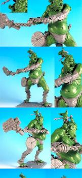 Warhammer Giant for Chaos O&G Orcs Goblins CONVERTED by Scibor