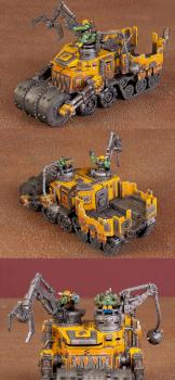 Badmoon Ork Battlewagon by GrandMasterBo