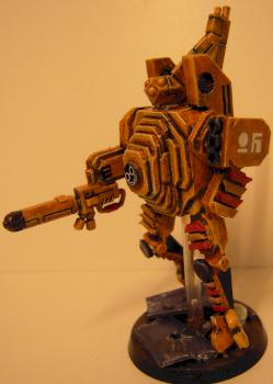 Scratchbuilt Tau Crisis by Paule