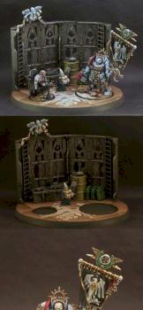 Raven Guard Diorama by darklord