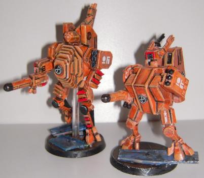 Scratchbuilt Tau Crisis by Paule