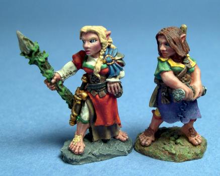 Reaper Little Hobbit Ladies(28mm) by batguy