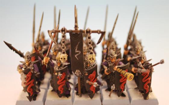 Dark Elves Spearmen by walach84