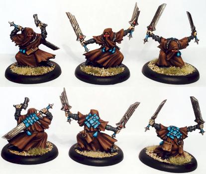 Malifaux - 3 Witchling Stalkers by bakalla