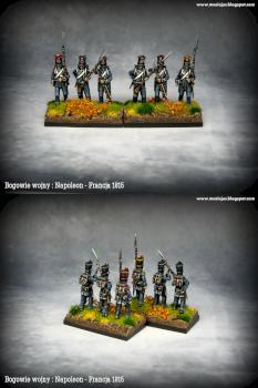 French Light Infantry 1815 (1/72 scale) by Maciejus_exe