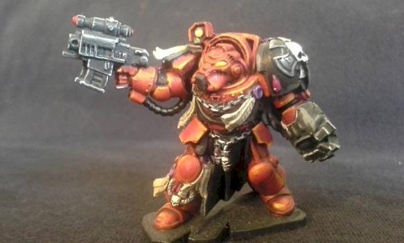 Blood Angels Terminator by Kevin Fannin