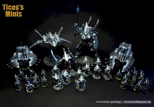 Eldar Army by Ticos