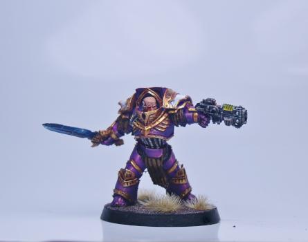 Praetor in Terminator Armour by PowerhouseMiniatures