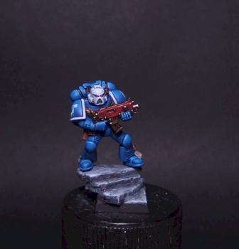 Space Marine Ultramarine 1 by AsyLum