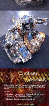 Perturabo - Primarch of the Iron Warriors of The Horus Heresy by 