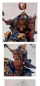 khorne lord on juggernaut (details) by Malice Unhuman