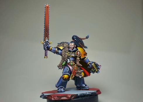 Ragnar Blackmane Primaris Conversion by risk0