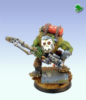 Ork Spannerboy by leprechaun studio