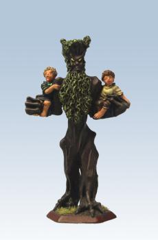 Treebeard with Merry and Pippin by docwex